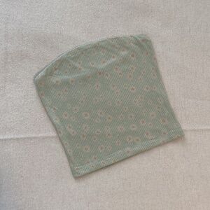 Mint Green Floral Top